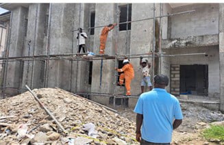 Ongoing Work at NDDC safe house, Old GRA, Port Harcourt