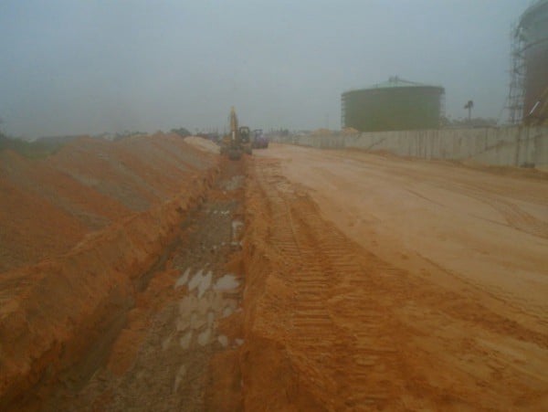 CONSTRUCTION OF 1.2KM CONCRETE ROAD AT SEPLAT AMUKPE FACILITY