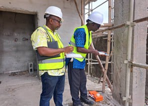 Ongoing Work at NDDC safe house, Old GRA, Port Harcourt