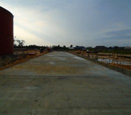 CONSTRUCTION OF 1.2KM CONCRETE ROAD AT SEPLAT AMUKPE FACILITY