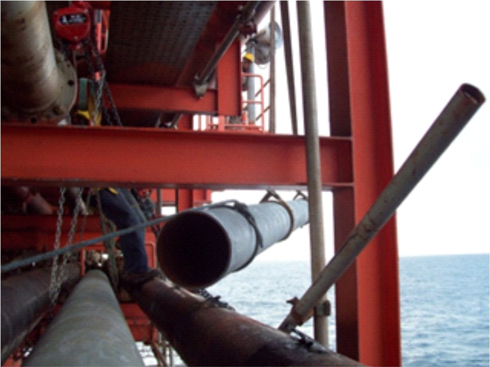 10’’ Sch. 80 & 12’’ Sch. 40 Pipes at Agbara Platform