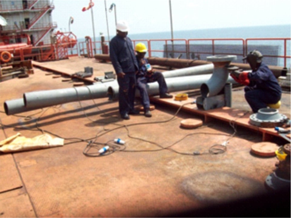 10’’ Sch. 80 & 12’’ Sch. 40 Pipes at Agbara Platform