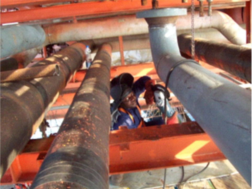 10’’ Sch. 80 & 12’’ Sch. 40 Pipes at Agbara Platform