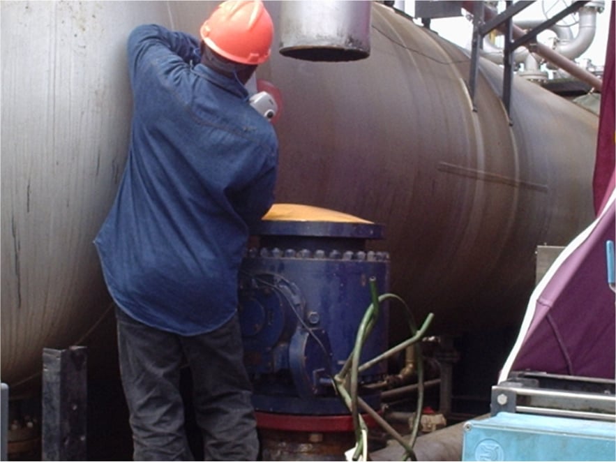 INSTALLATION OF 12 INCH BALL VALVE ON 12 INCH LINE